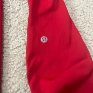fast and free tights 25 in red lululemon leggings size 2